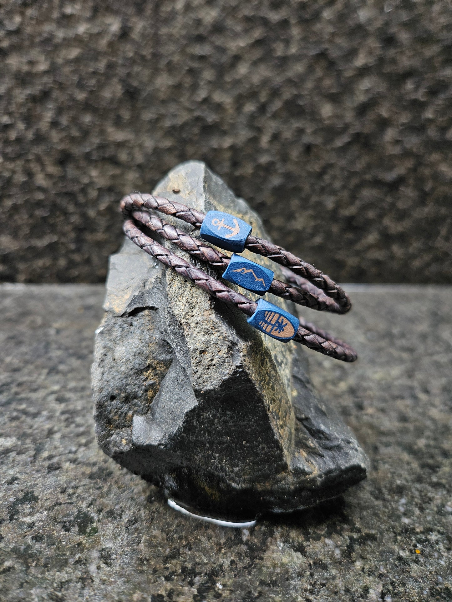 The Explorer Triple Wrap Leather Bracelet